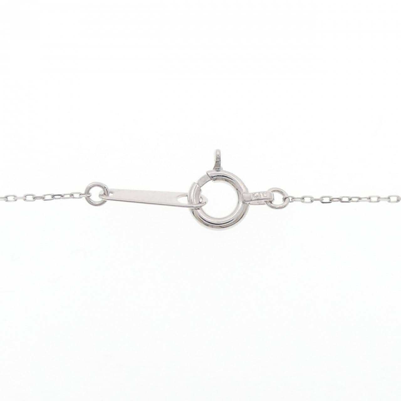 K10WG ブルートパーズ ネックレス