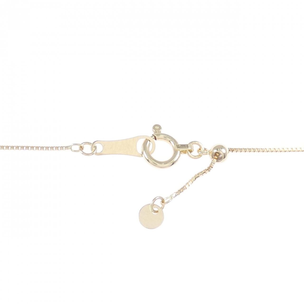 【新品】K18YG ダイヤモンド ネックレス 0.23CT