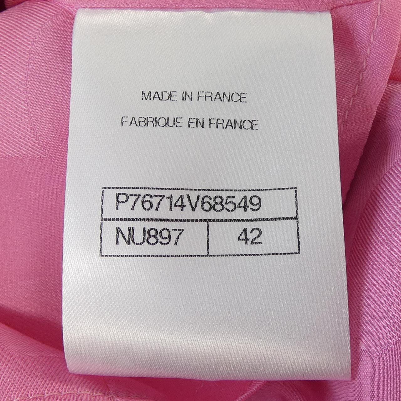 シャネル CHANEL LOOK7 P76714V68549 ノーカラージャケット