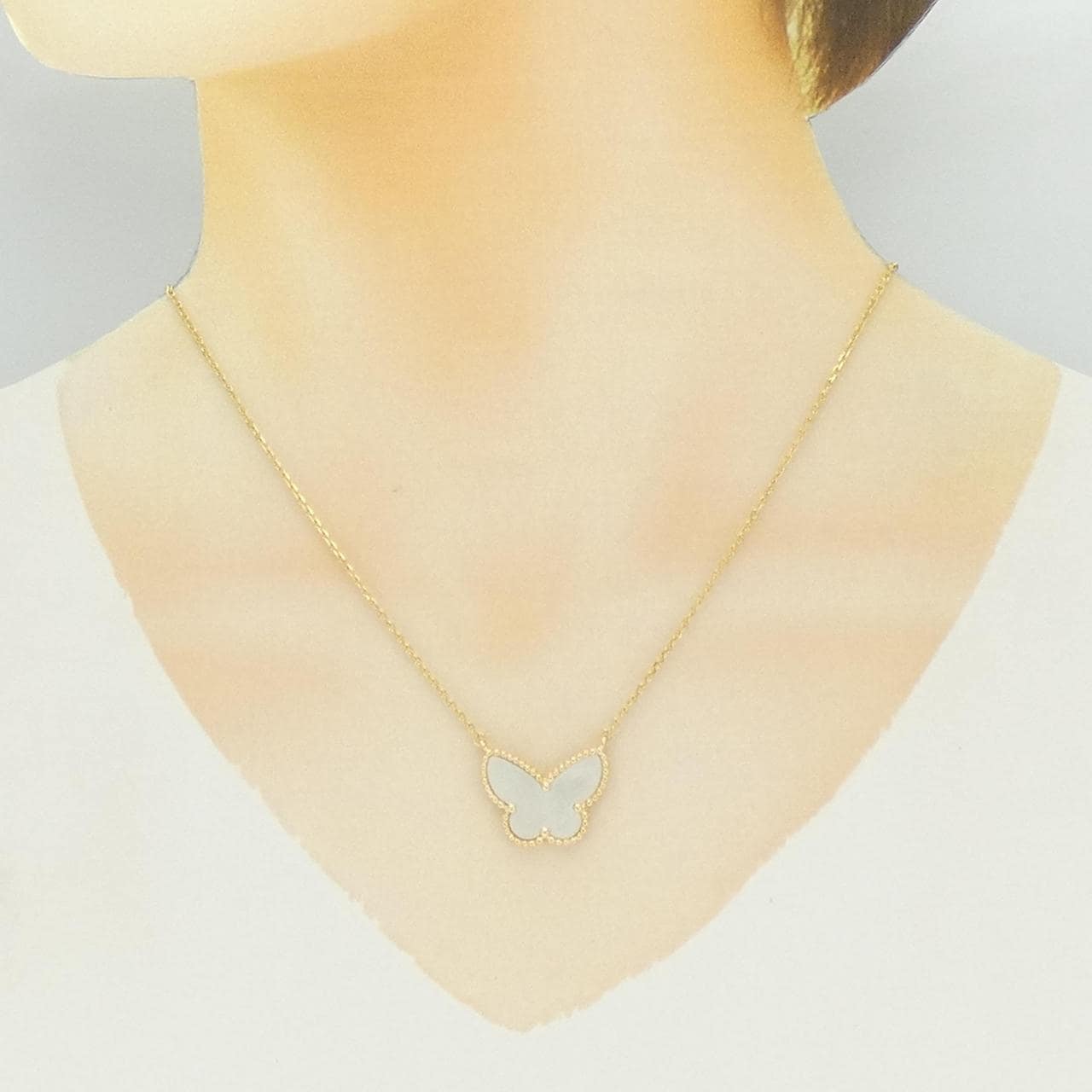 ヴァンクリーフ&アーペル ラッキーアルハンブラ パピヨン ネックレス