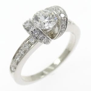 ティファニー リボン リング 0.43CT H VS1 3EXT