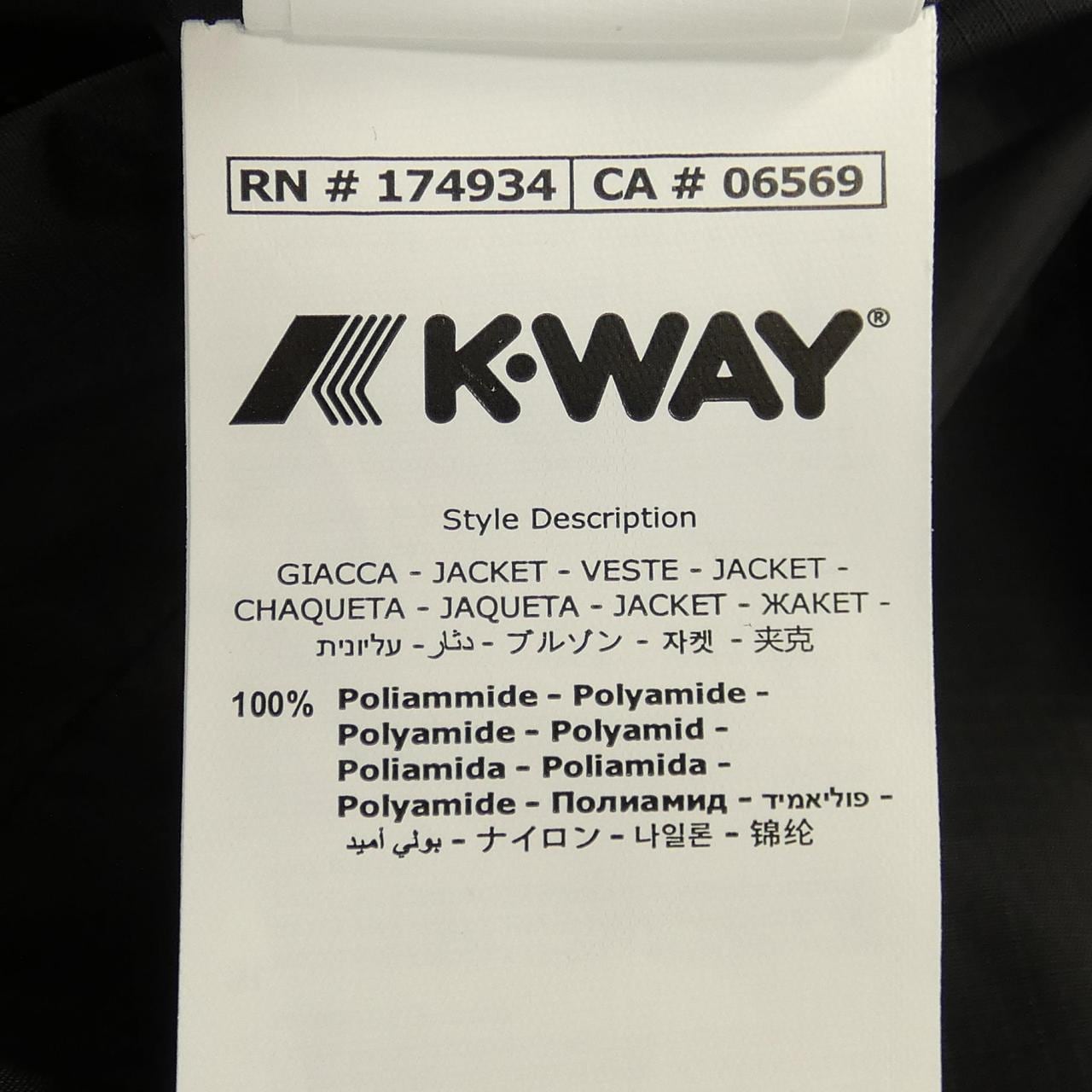 プレイ PLAY K-WAY ジャケット