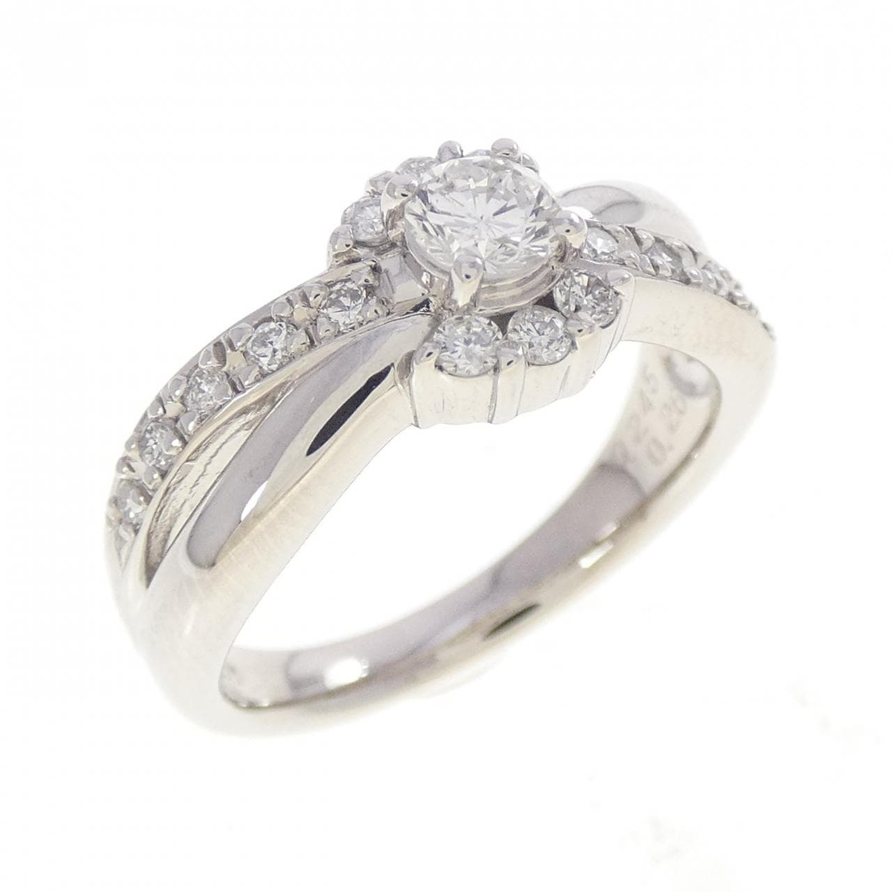 PT900 ダイヤモンド リング 0.245CT