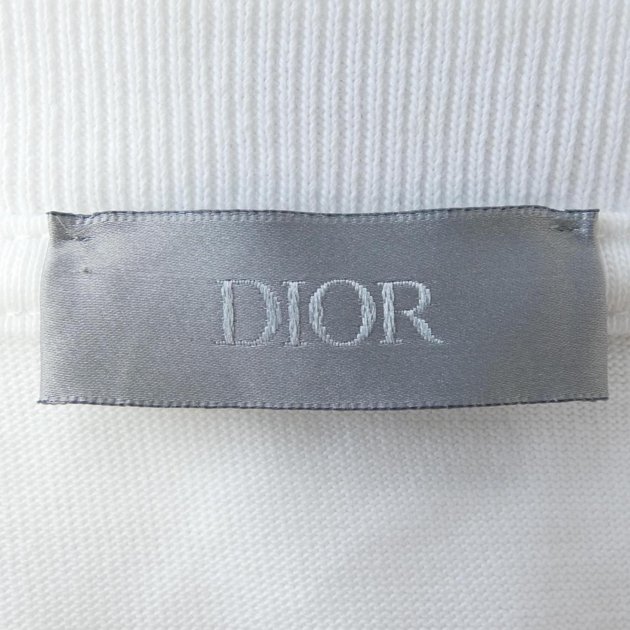 ディオール DIOR コットンコンパクトジャージーTシャツ 293J659A0554 Tシャツ