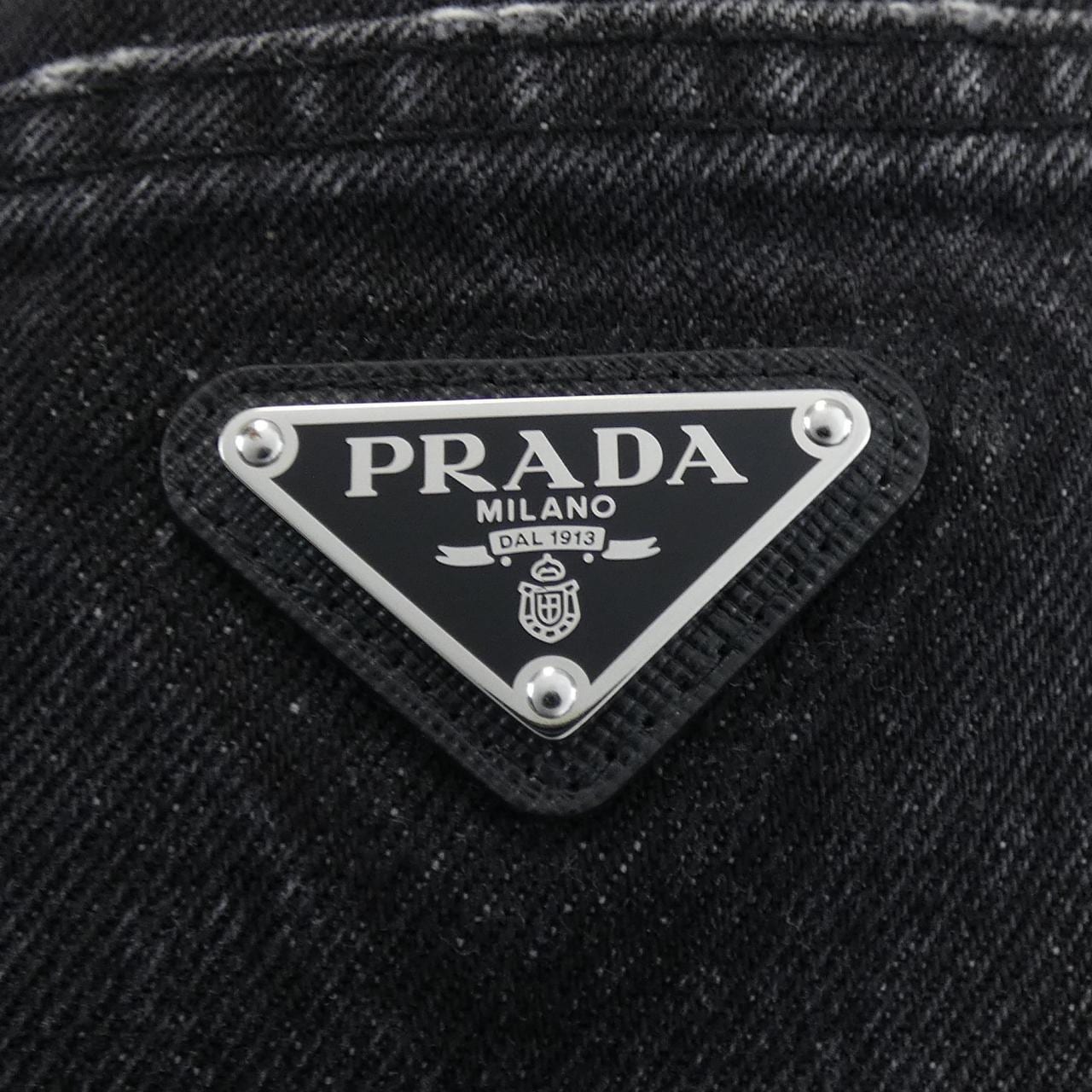プラダ PRADA トライアングルロゴ デニムロング GFD163 S222 109N スカート