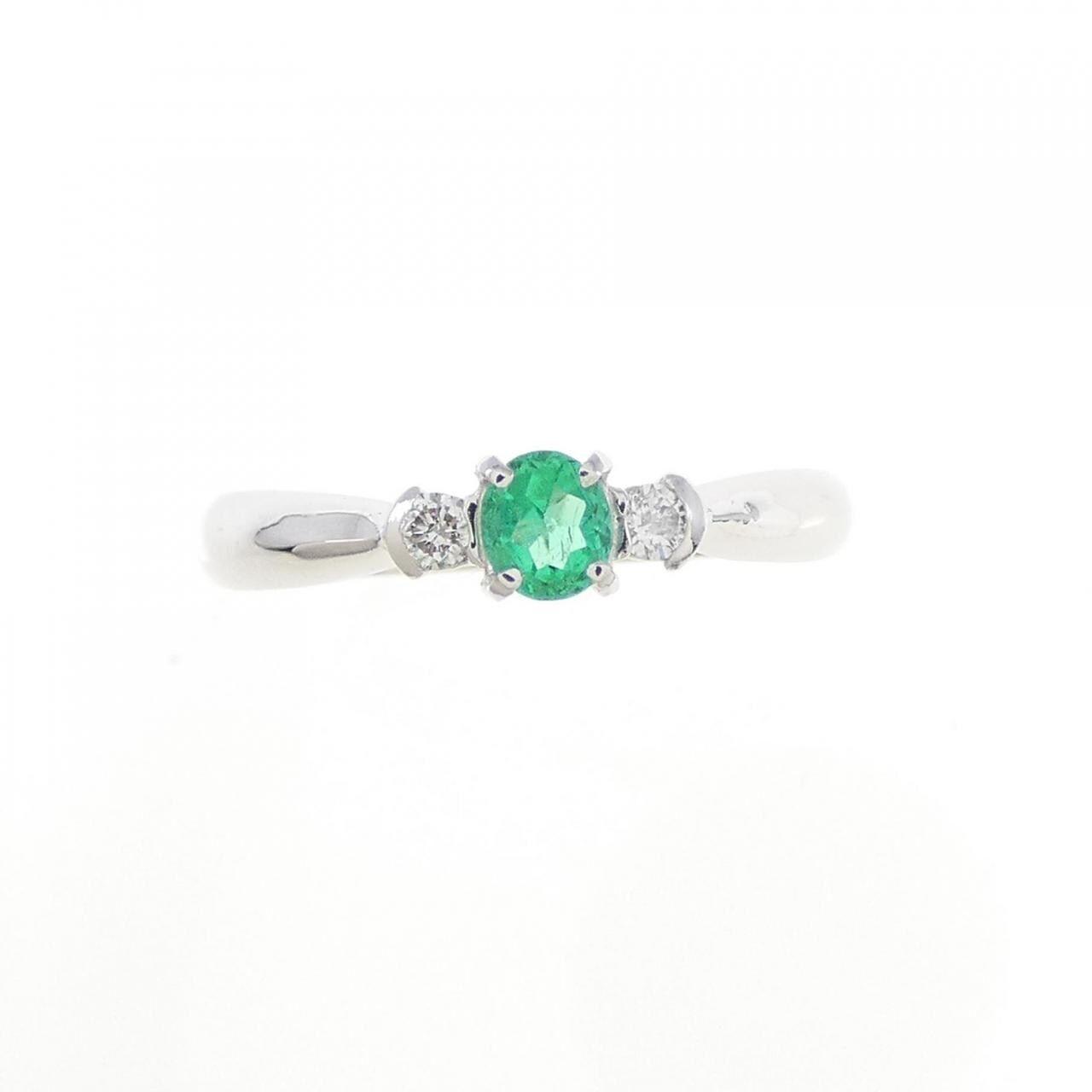 コメ兵｜K18WG エメラルド リング 0.14CT｜ジュエリー｜リング｜【公式 