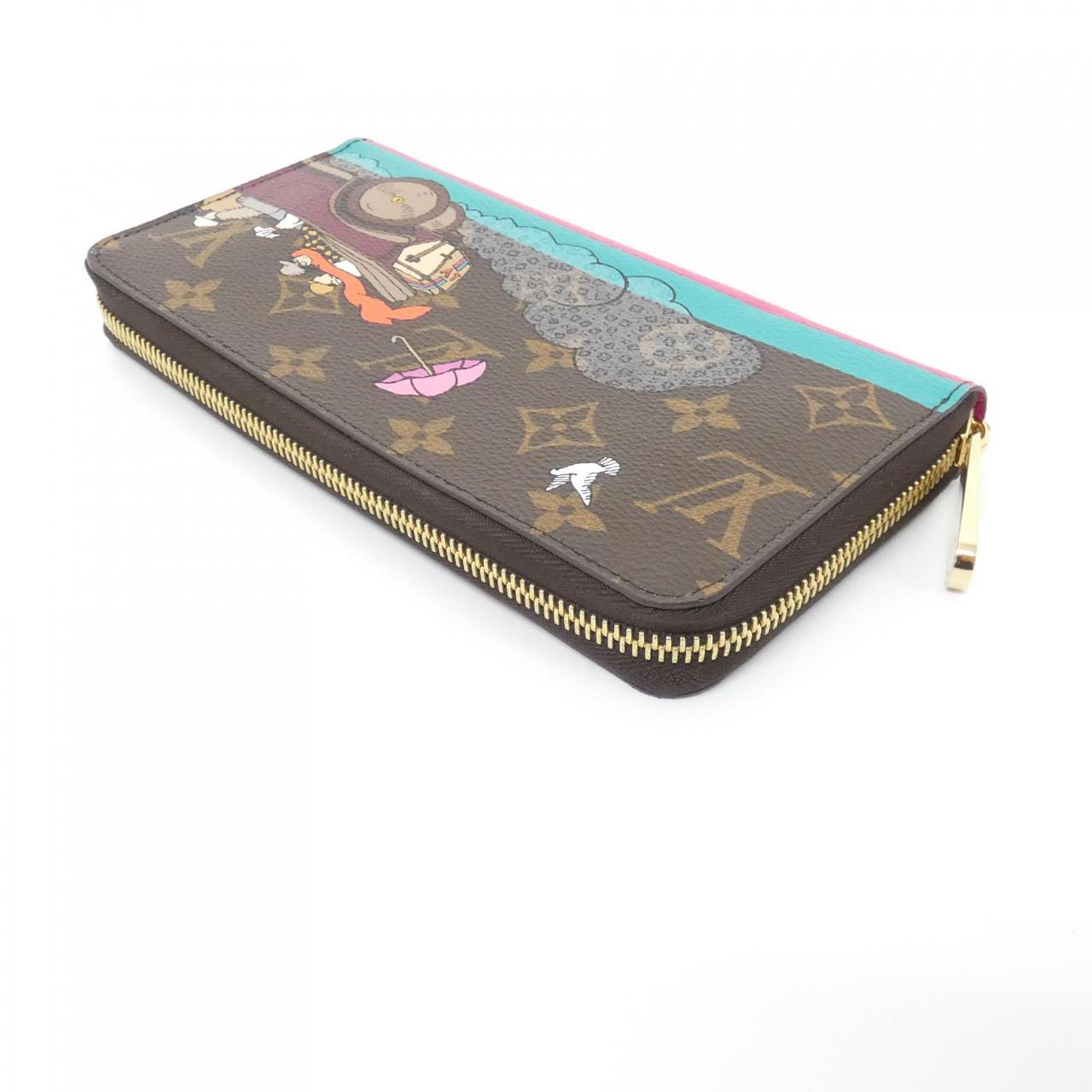 ルイヴィトン モノグラム(イリュストレ エヴァシオン) ジッピー ウォレット M61360 財布