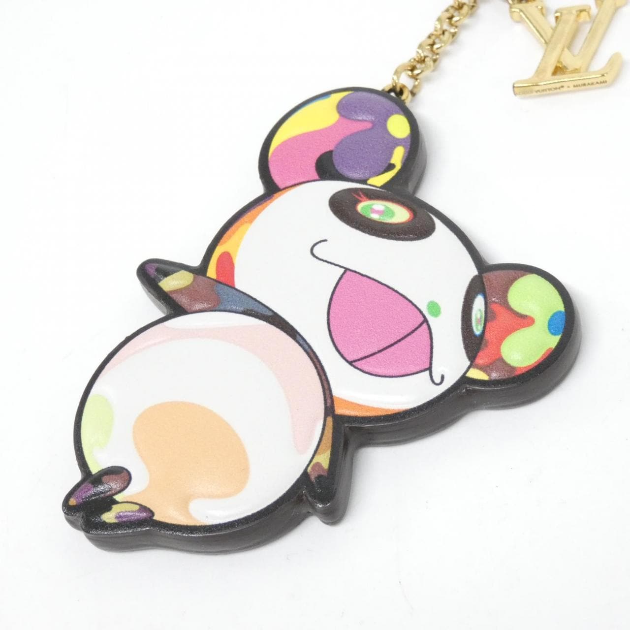 ルイヴィトン モノグラム(LV×TM) スーパーフラット M02467 キーホルダー