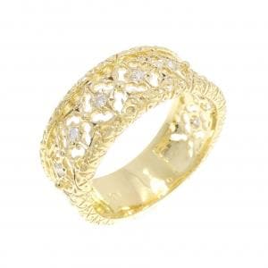 K18YG ダイヤモンド リング 0.10CT