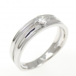 K18WG ダイヤモンド リング 0.11CT