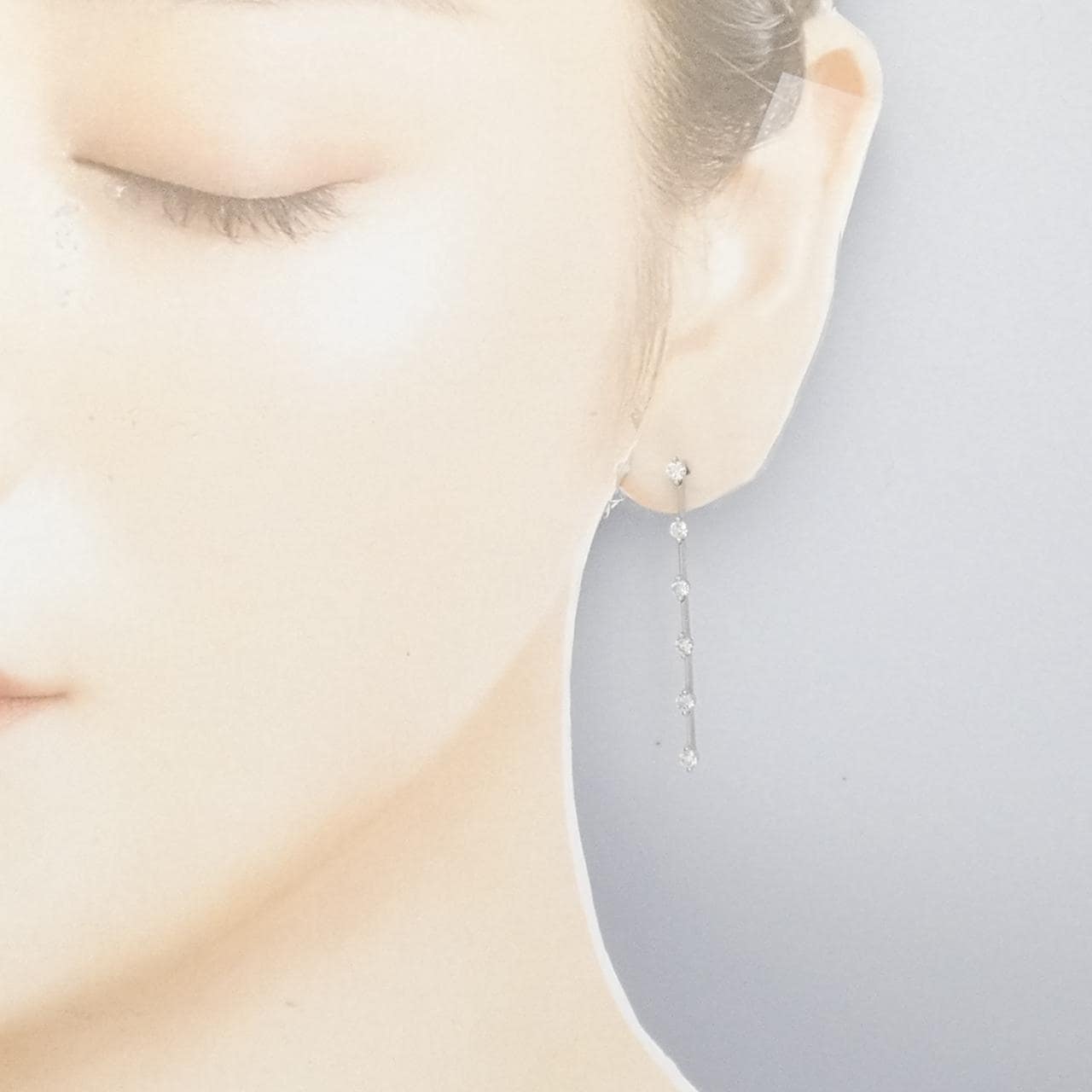 【新品】PT900 ダイヤモンド ピアス 0.70CT