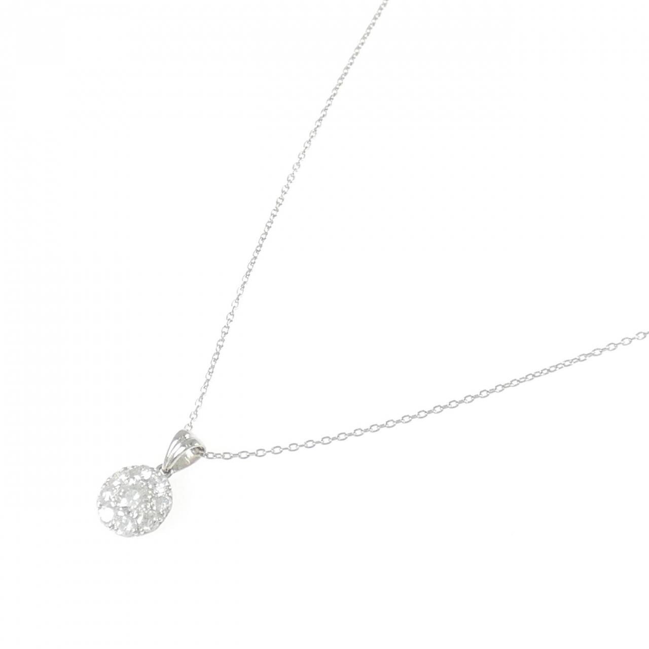 PT900/PT850 ダイヤモンド ネックレス 0.50CT