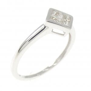 K18WG ダイヤモンド リング 0.20CT