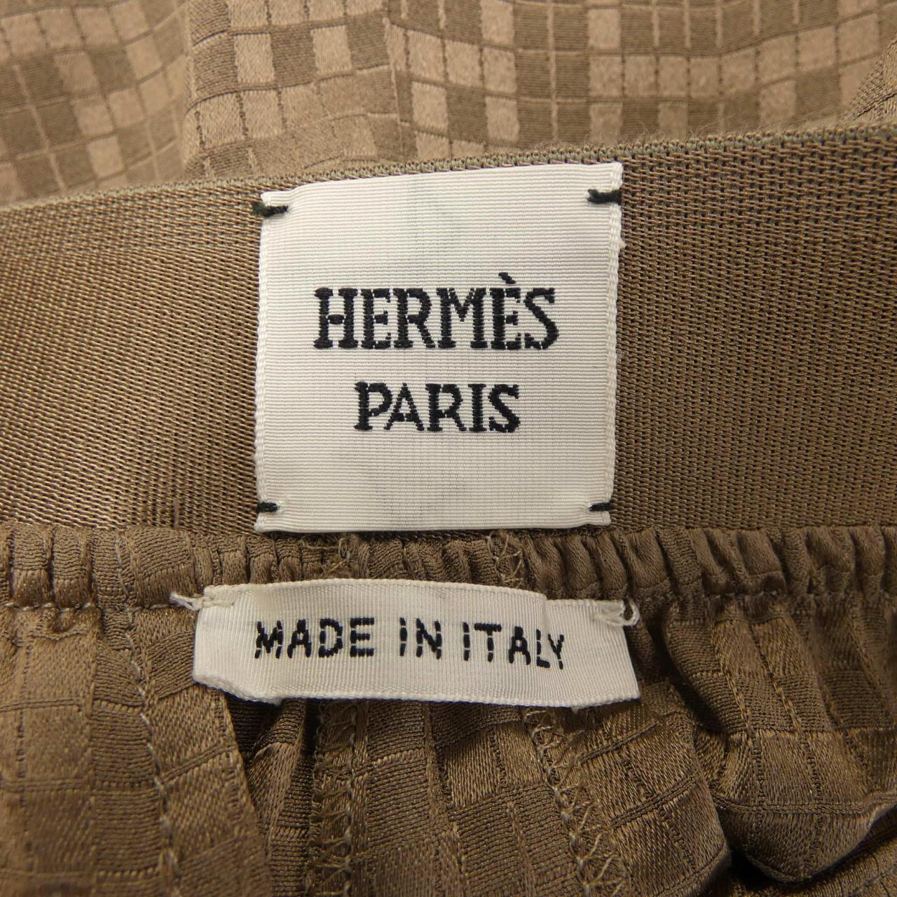 HERMES MOSAIQUE 4H0401DC 斜纹布 Reine 裤子