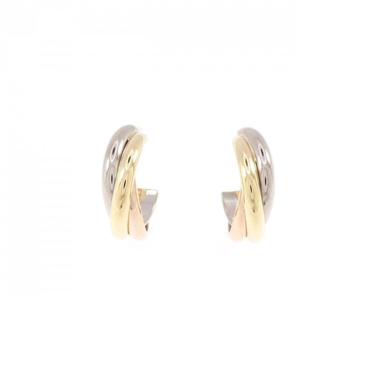 カルティエ トリニティ スモール ピアス