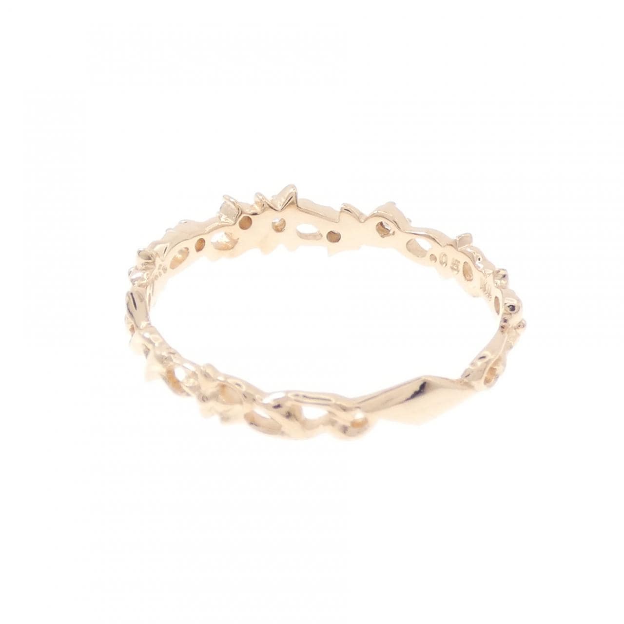 アガット ダイヤモンド リング 0.05CT