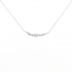 K10WG ダイヤモンド ネックレス 0.06CT