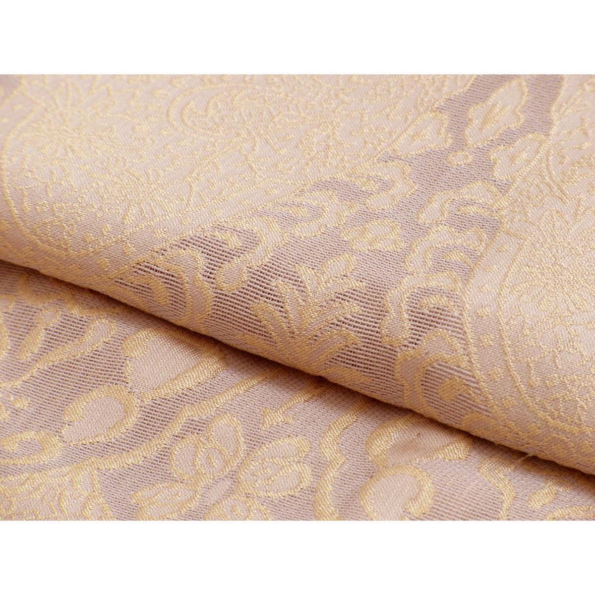 単衣　訪問着　お召織