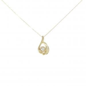 K18YG ダイヤモンド ネックレス 0.04CT
