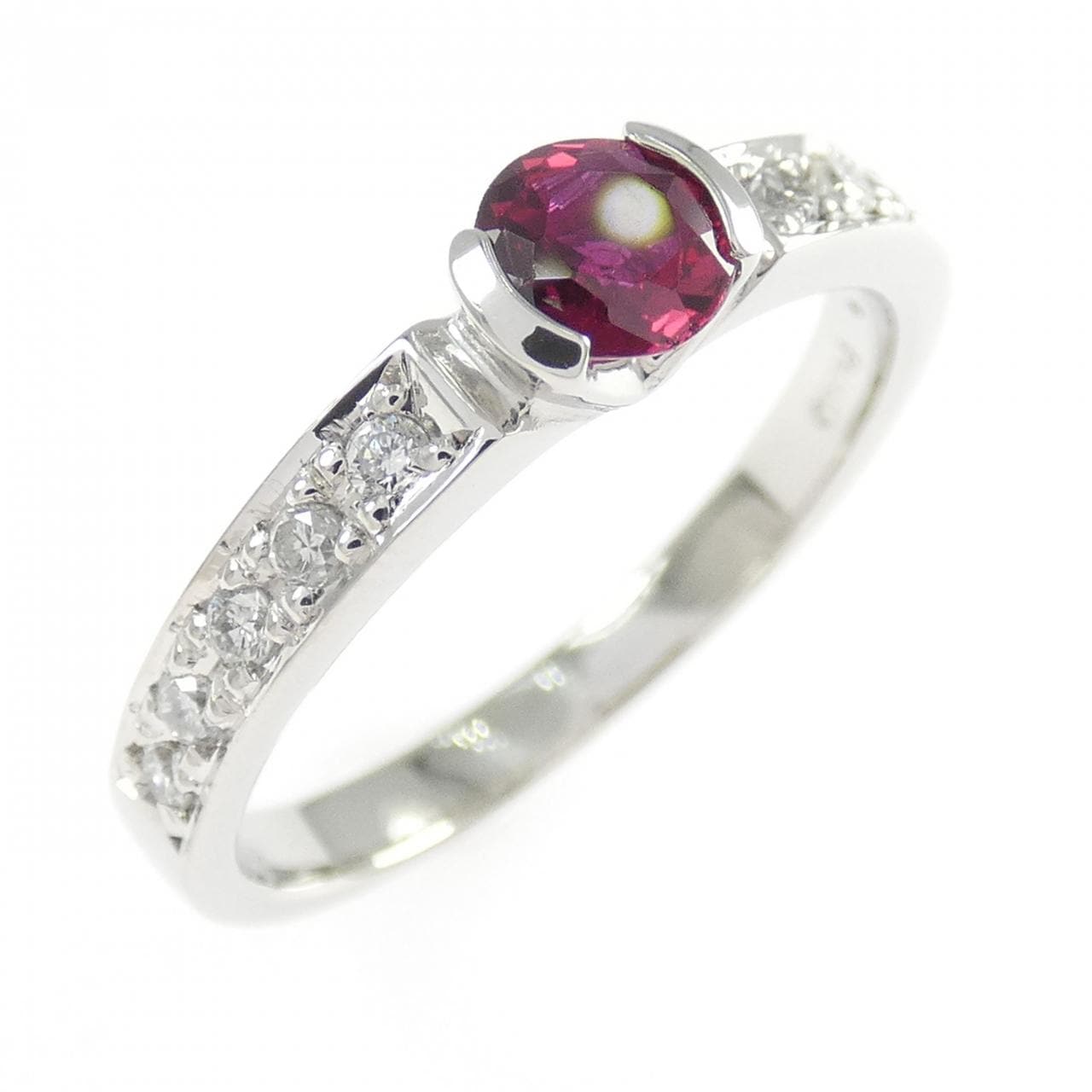 PT900 ルビー リング