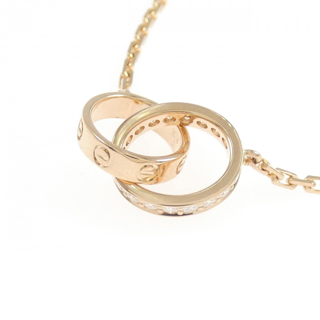 カルティエ ベビーラブ ネックレス