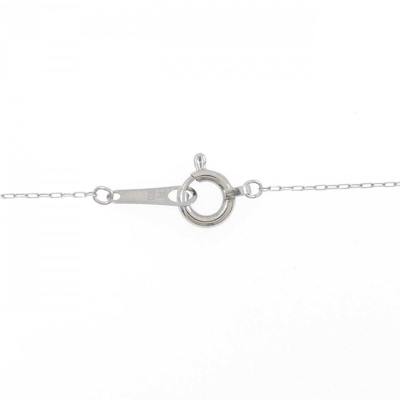 【新品】PT900 ルビー ネックレス 0.18CT