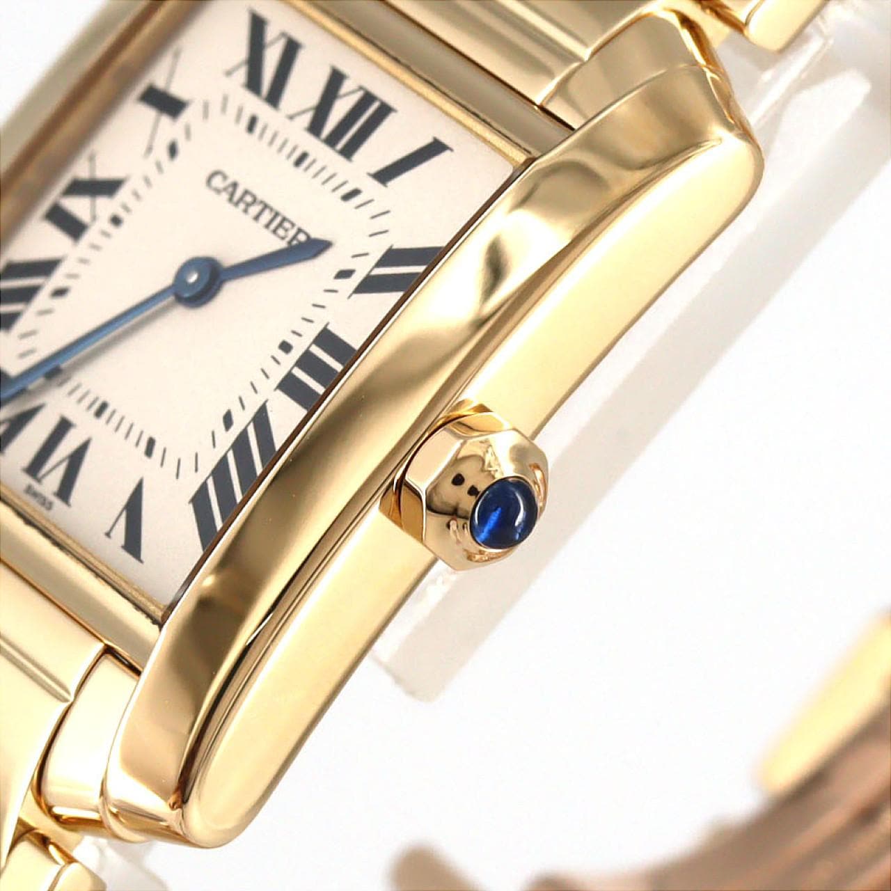 カルティエ タンクフランセーズMM YG W50003N2 YG クォーツ