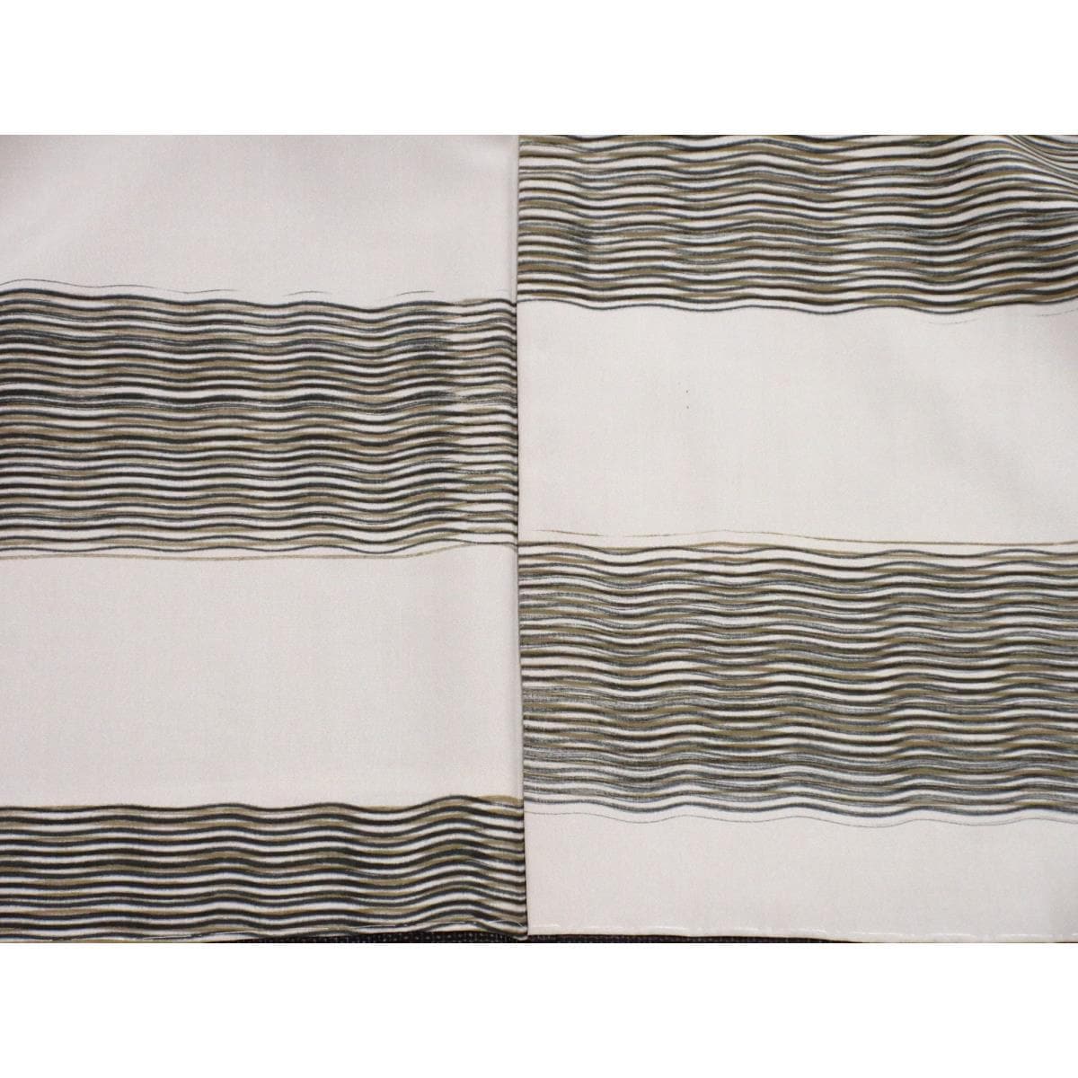 男物　１００山　きもの羽織２点セット【大島紬】