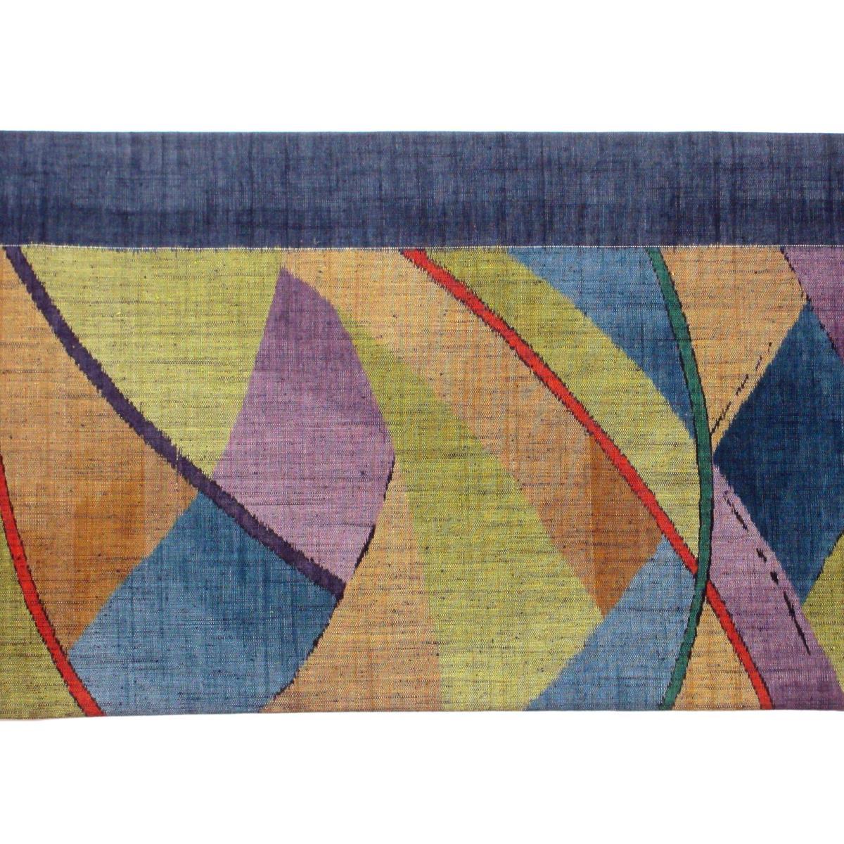 袋帯　紬織　全通柄