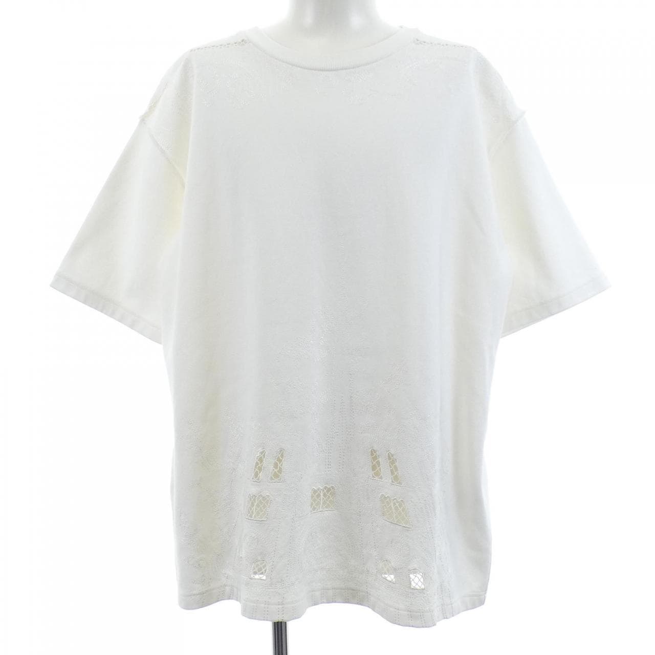 ルイヴィトン LOUIS VUITTON ノートルダム&ポンヌフエンブロイダリーTシャツ HIY89WTCE Tシャツ