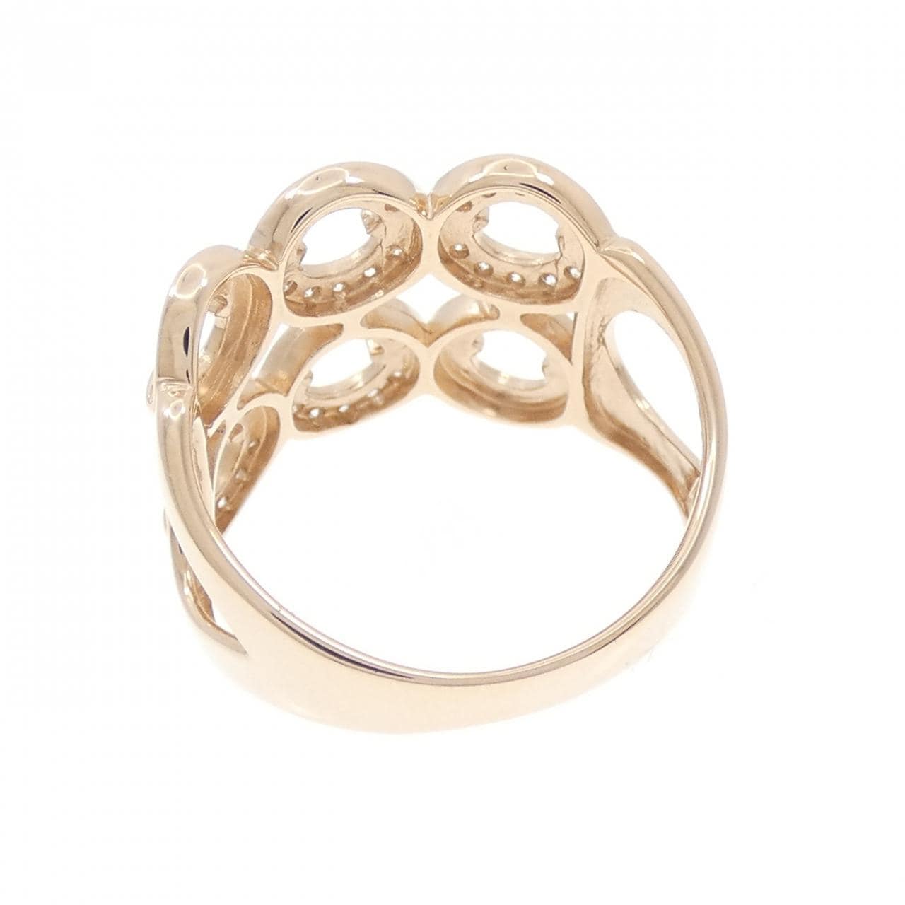 K18PG ダイヤモンド リング 0.32CT