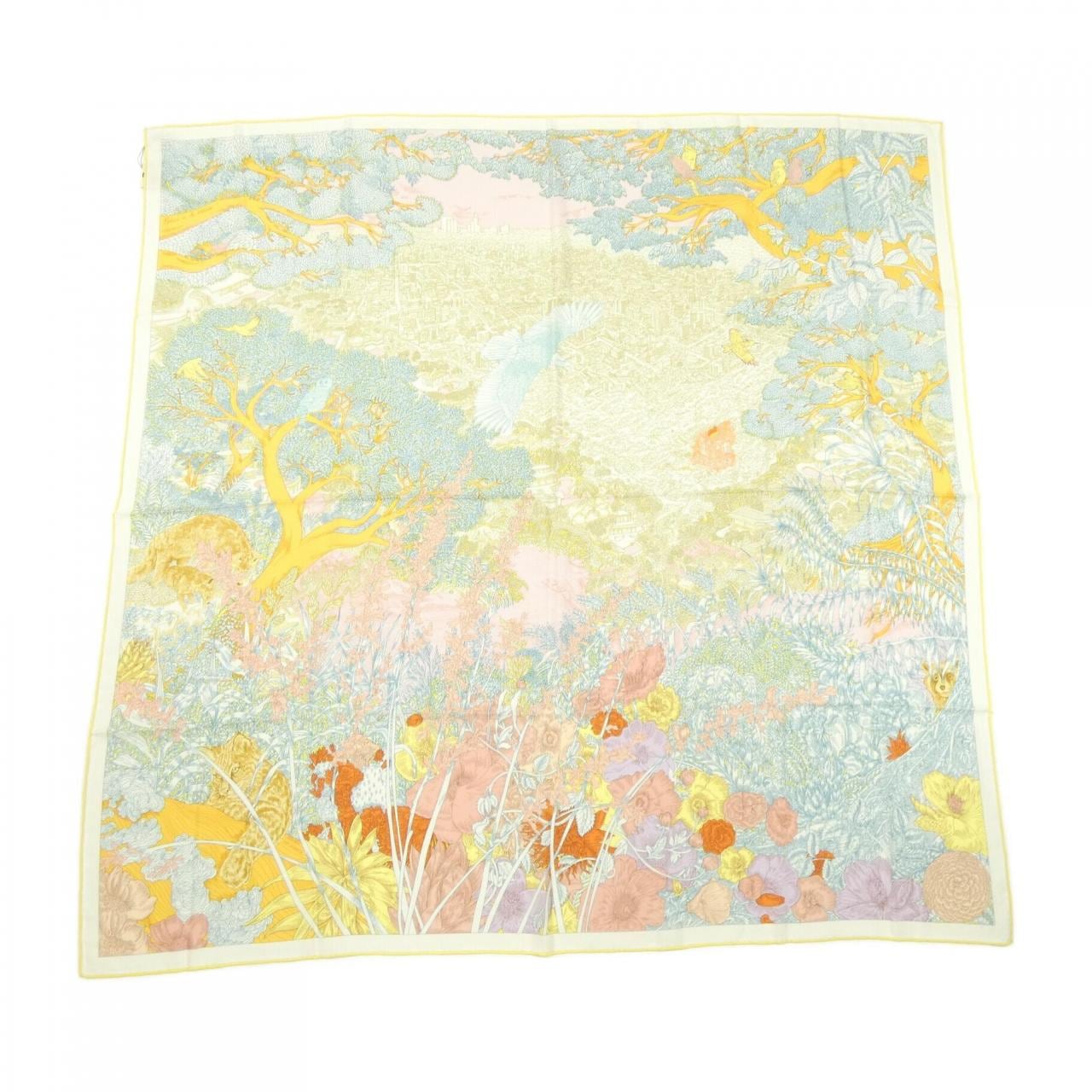 エルメス HERMES RETOUR A LA NATURE H243854S カレジェアン140 ショール