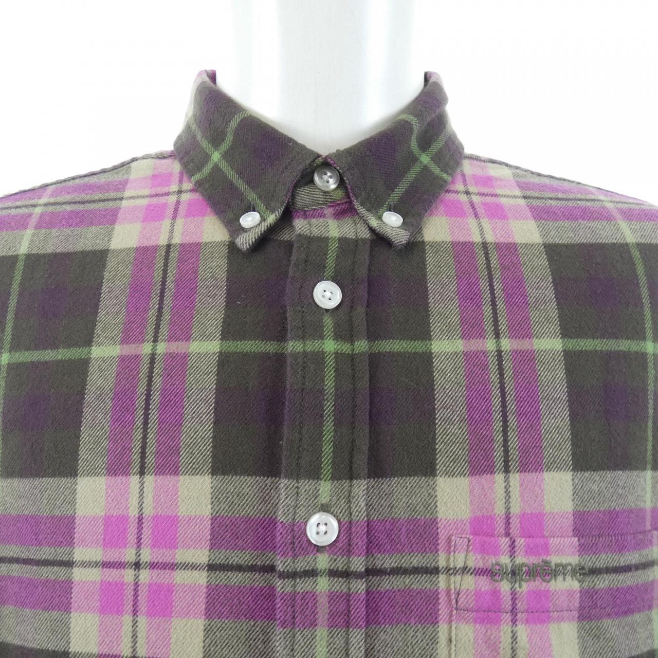 シュプリーム SUPREME PLAID FLANNEL SHIRT シャツ