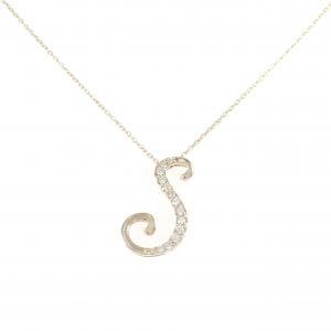K18PG ダイヤモンド ネックレス 0.11CT