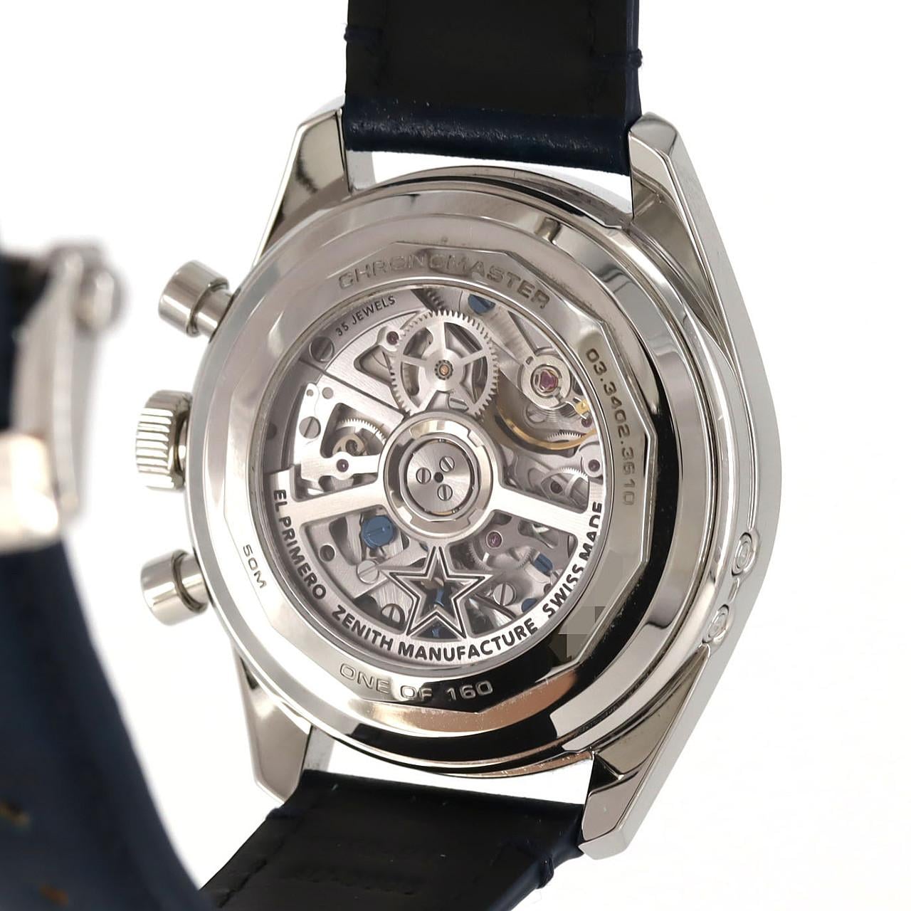 ゼニス クロノマスターオリジナルトリプルカレンダーアベンチュリン LTD 03.3402.3610/53.C917 SS 自動巻