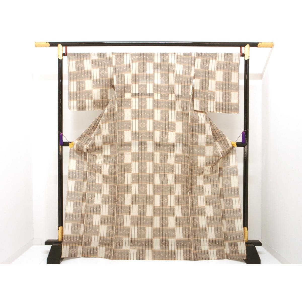 単衣　証紙付【琉球絣】