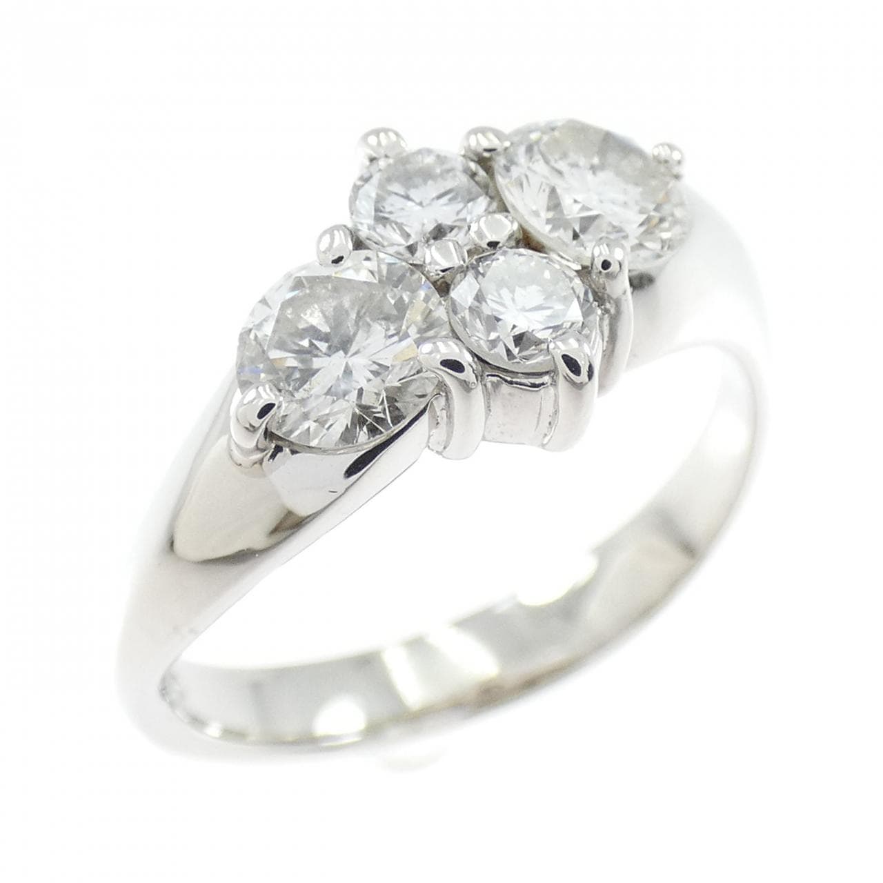 PT900 ダイヤモンド リング 1.00CT