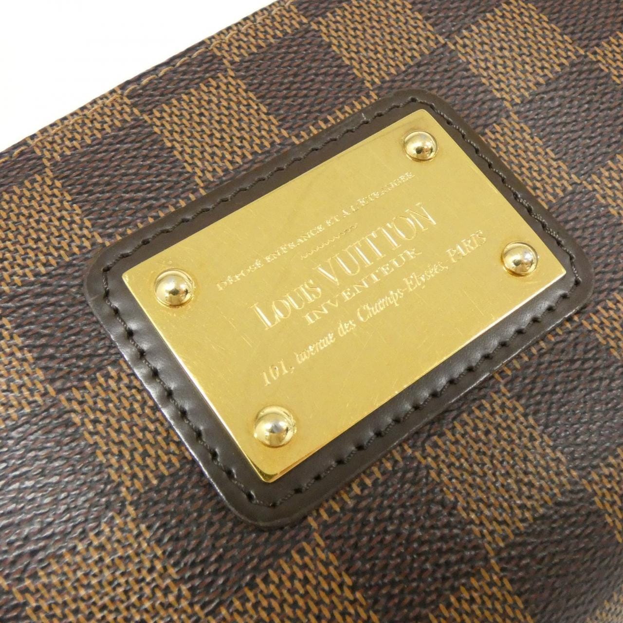 ルイヴィトン ダミエ エヴァ N55213 ショルダーバッグ