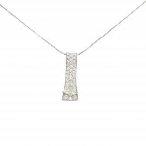 PT900/PT850 パヴェ ダイヤモンド ネックレス 1.063CT