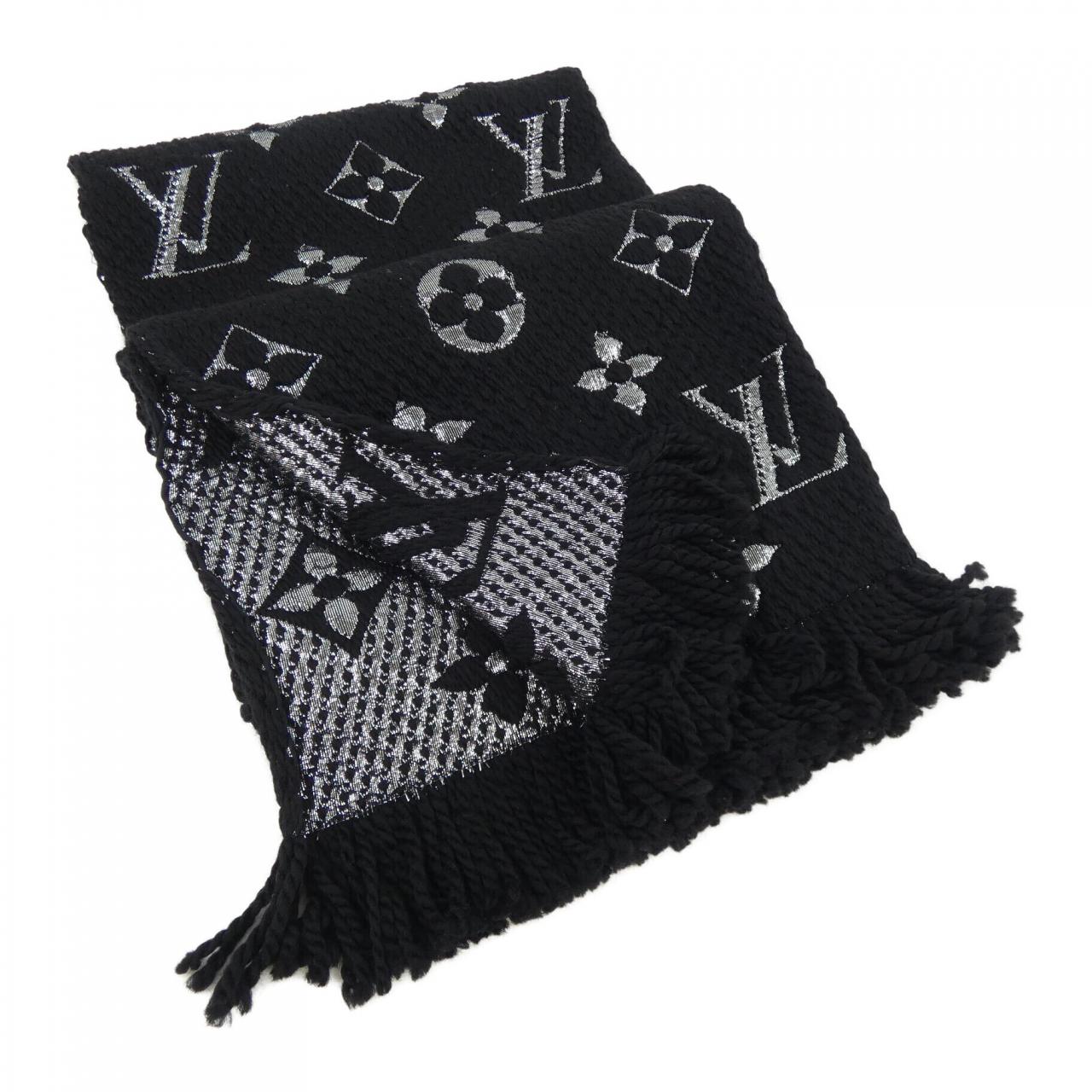 ルイヴィトン LOUIS VUITTON ロゴマニア M75833 MUFFLER