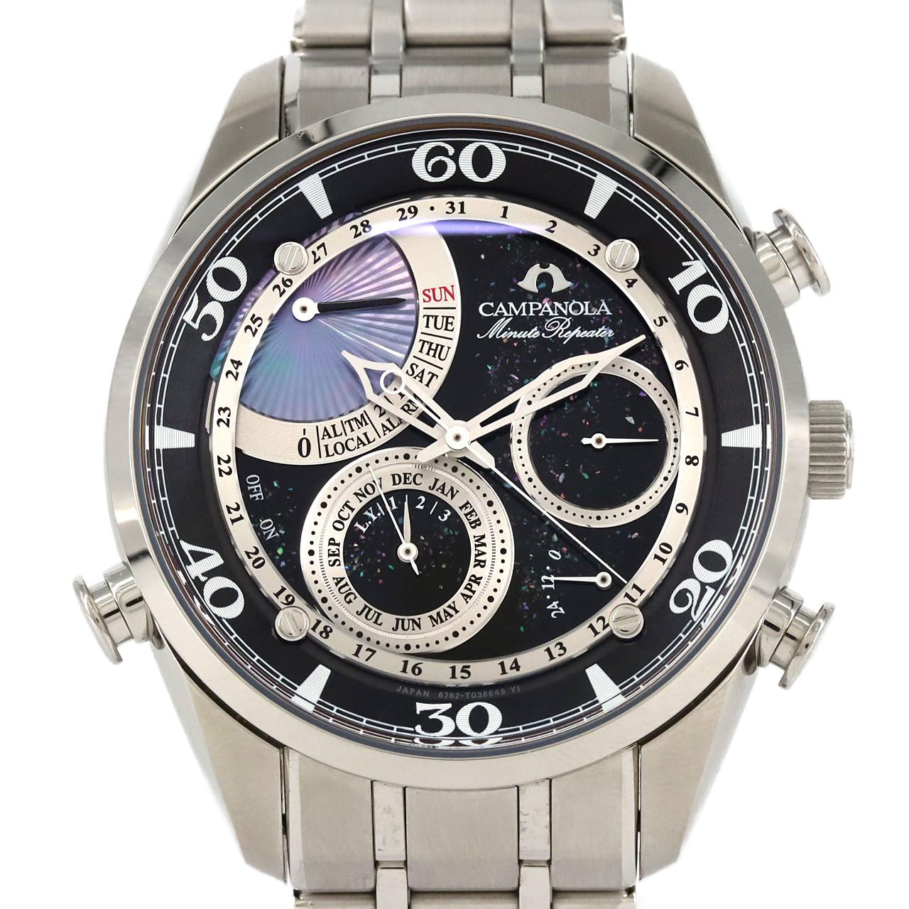 【ノーメンテナンス特価】シチズン カンパノラ･ほしの雫 パーペチュアルカレンダー 6762-T022057/AH7060-53F SS クォーツ