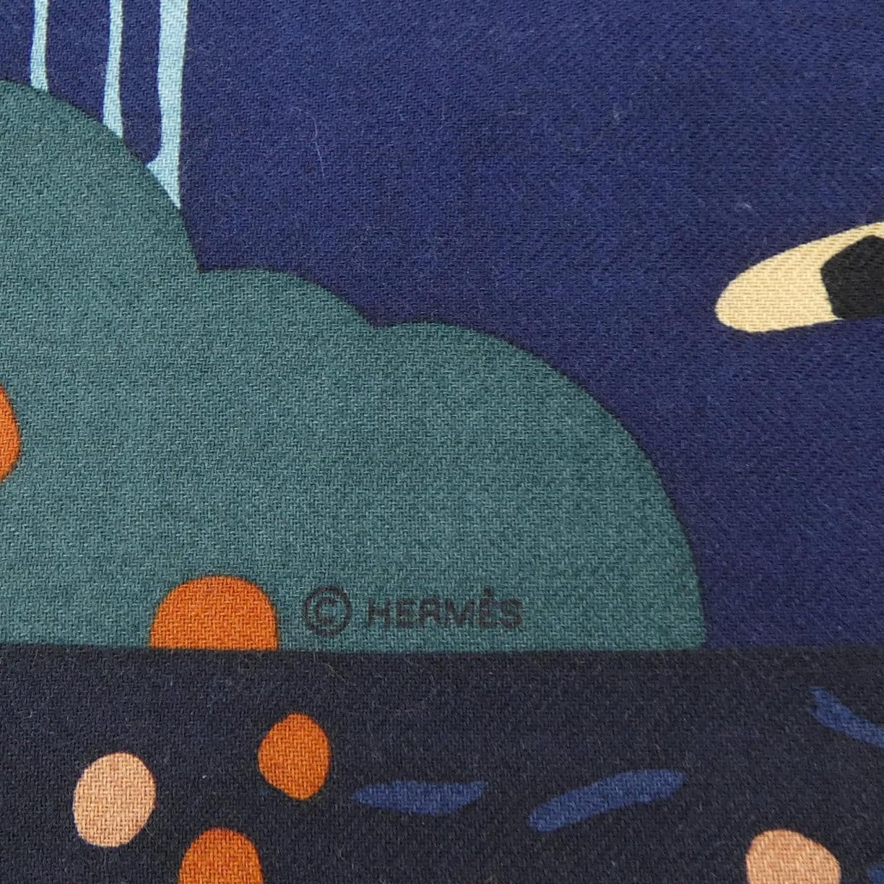 エルメス HERMES LE LIVRE D`ESOPE H244073S カレジェアン140 ショール