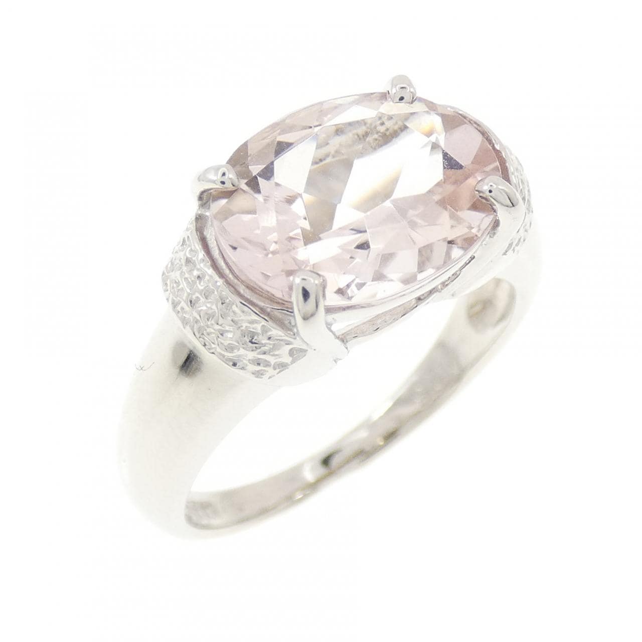 PT900 モルガナイト リング 2.25CT