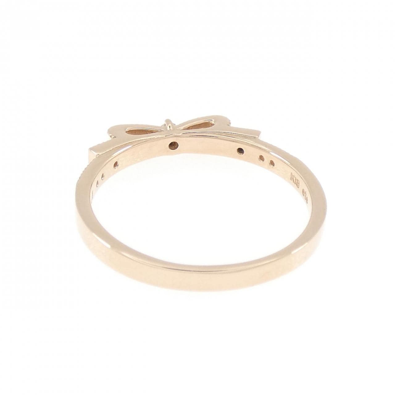 エテ リボン ダイヤモンド リング 0.11CT