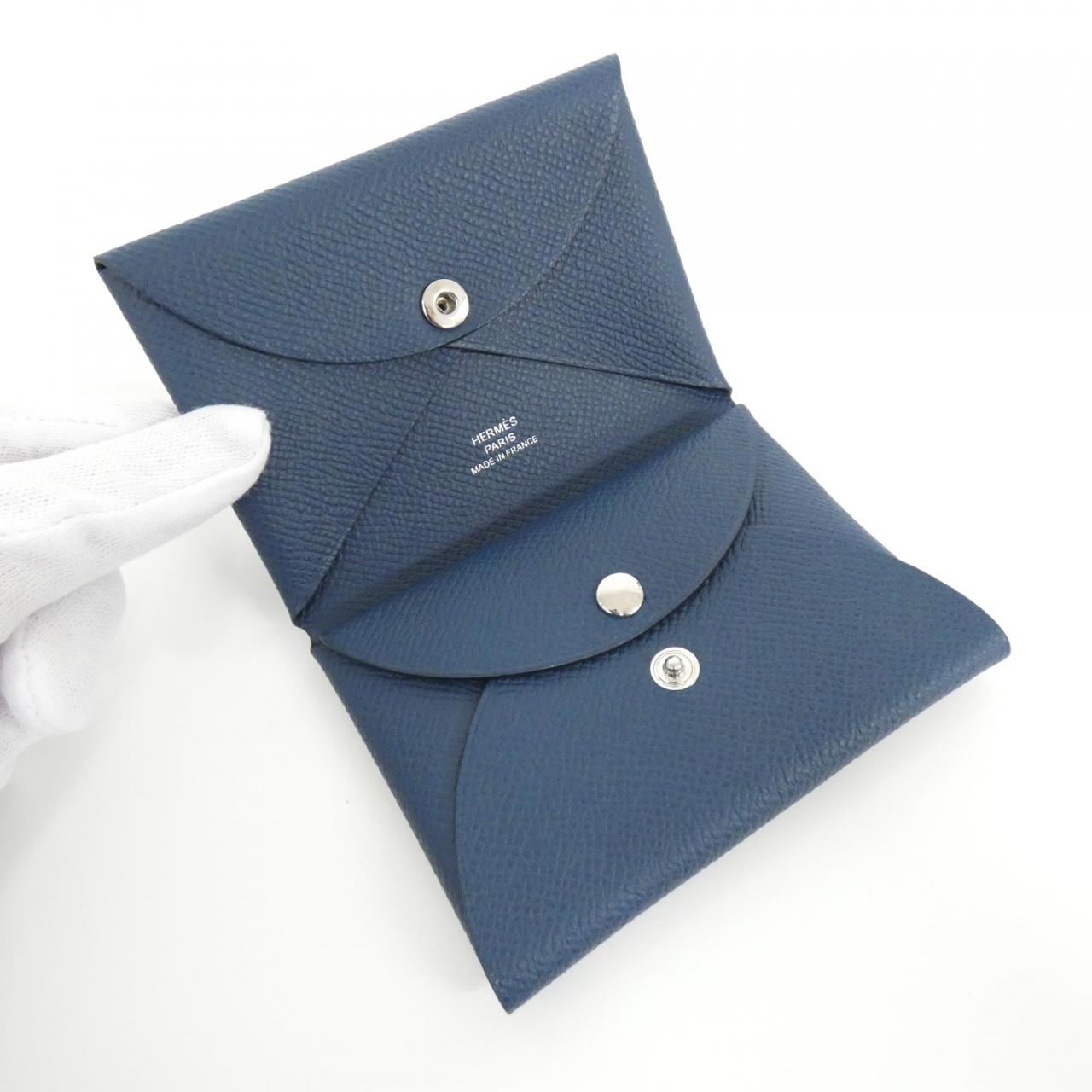 【未使用品】エルメス カルヴィ デュオ 083035CK コインケース