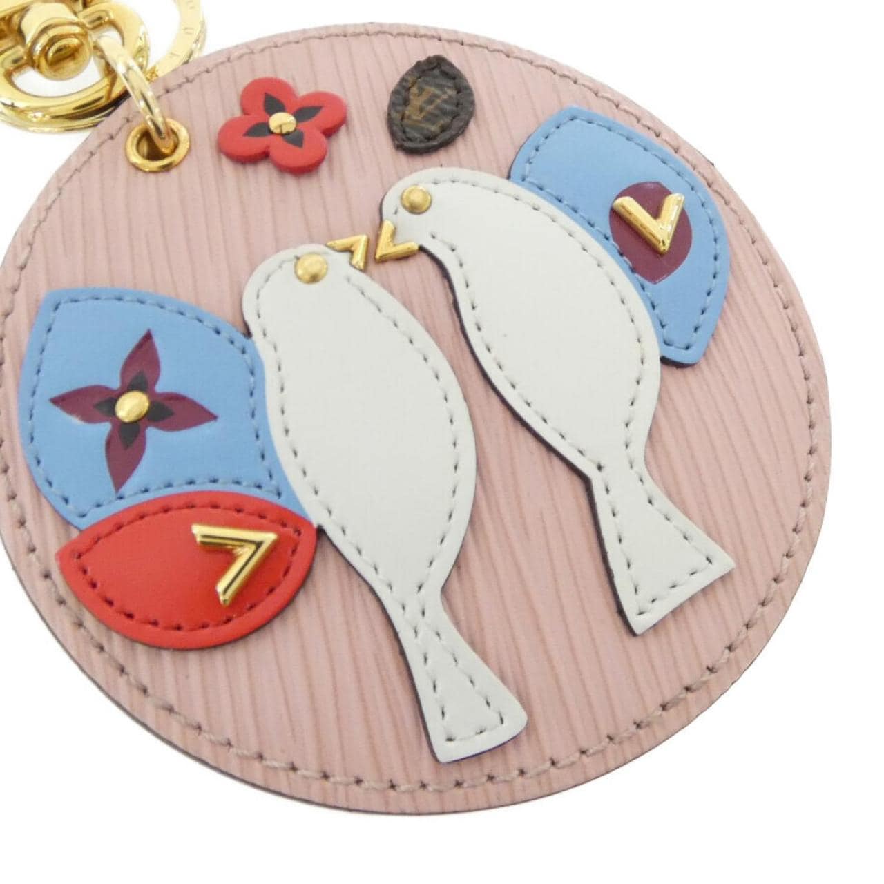 ルイヴィトン エピ+モノグラム ポルト クレ マザーズデー ラウンド M62569 キーリング