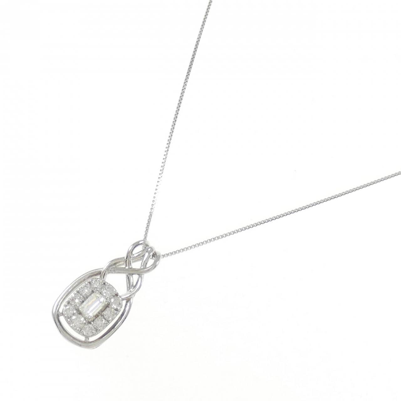 [新品] PT鑽石項鍊 0.40CT