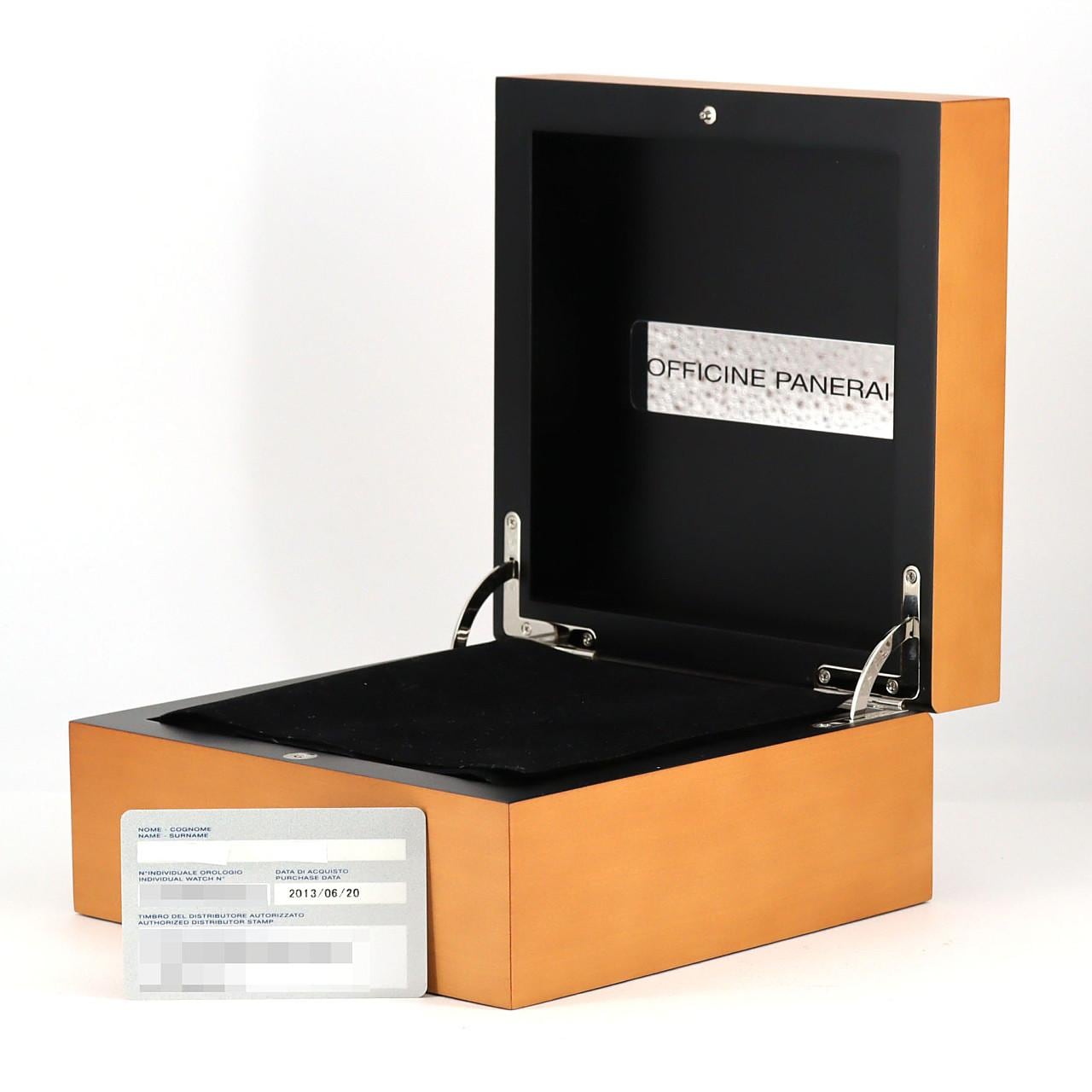 パネライ ラジオミールブラックシール PAM00183 SS 手巻