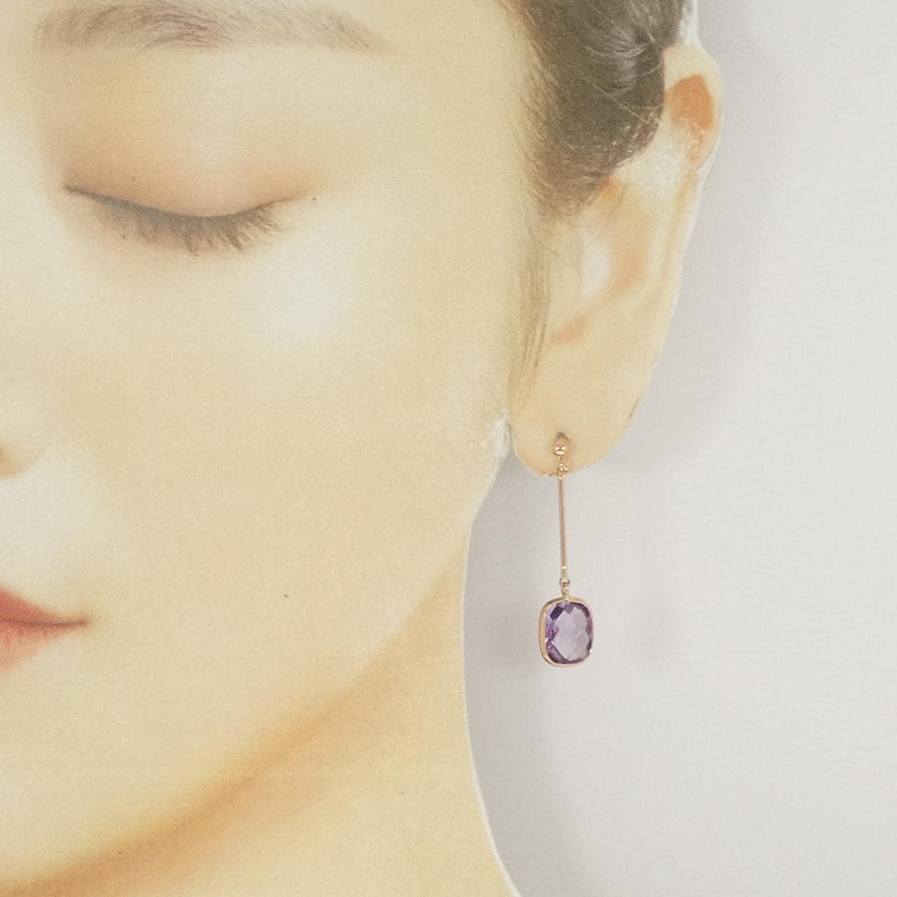 585PG アメジスト ピアス