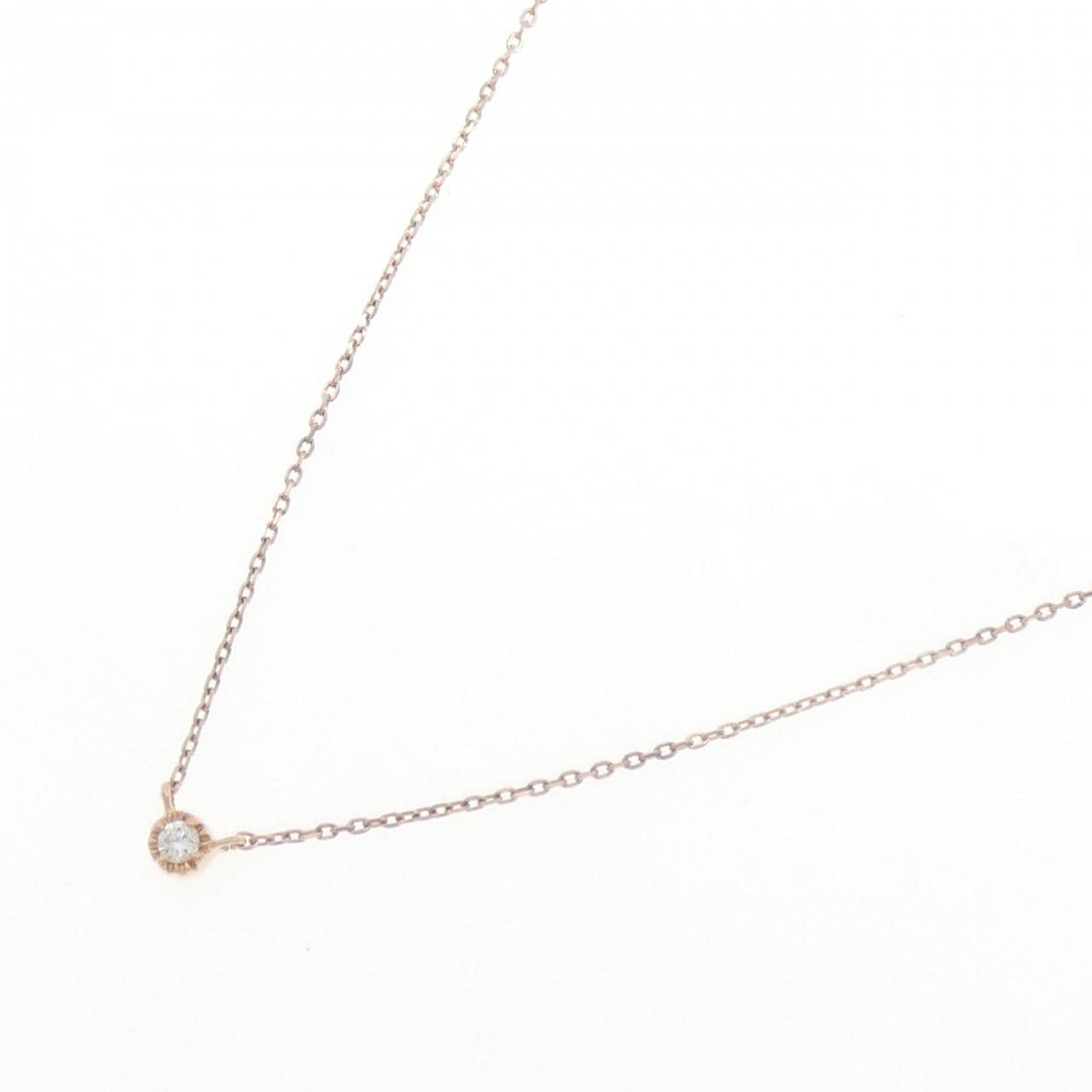 エテ ダイヤモンド ネックレス 0.02CT